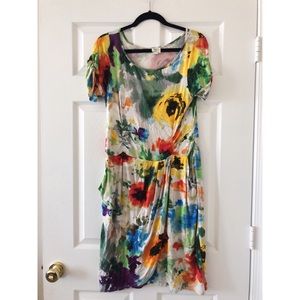 Anthropologie Floral Dress